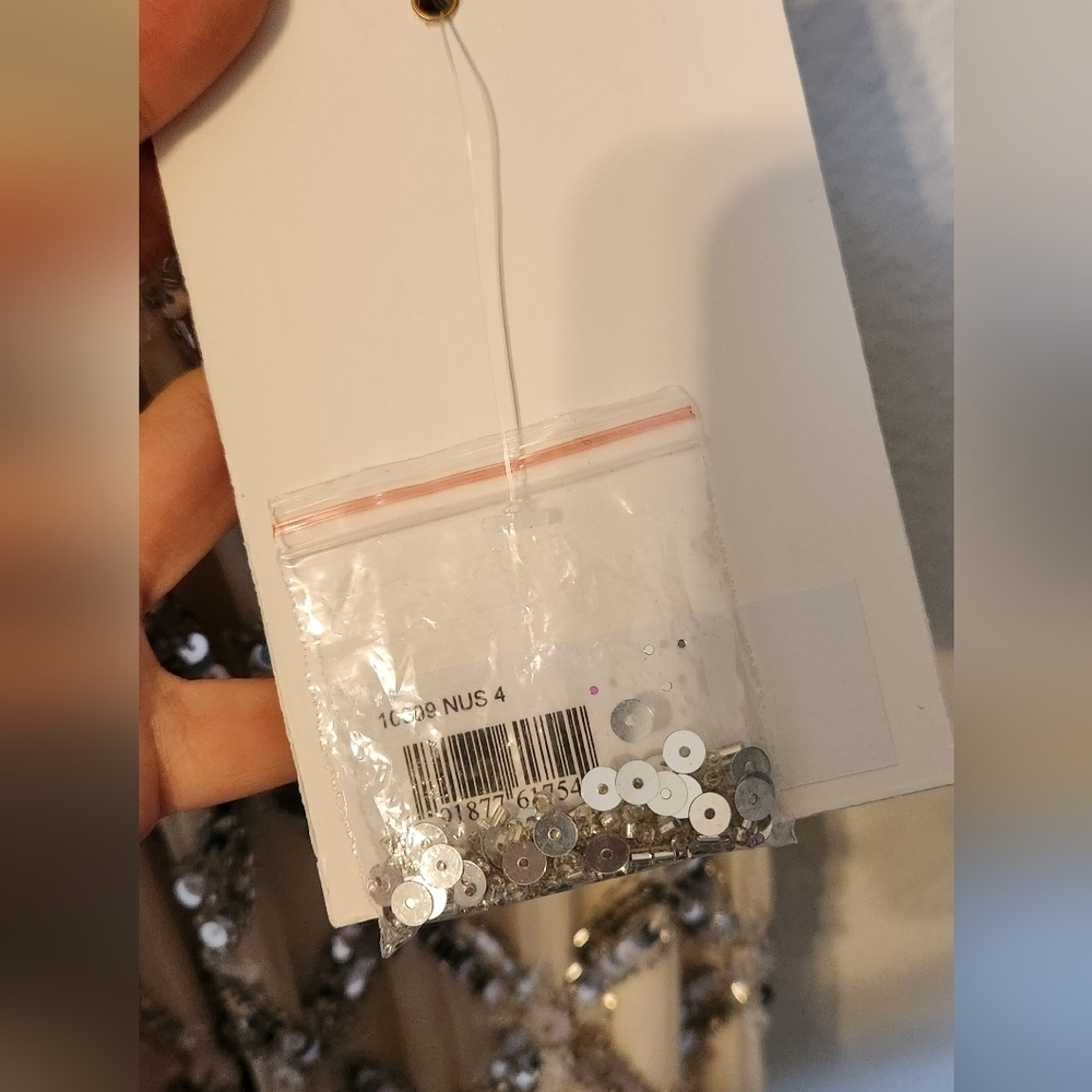 MAC DUGGAL EMBELLISHED HIGH NECK CUT OUT GOWN - Picture 13 of 17